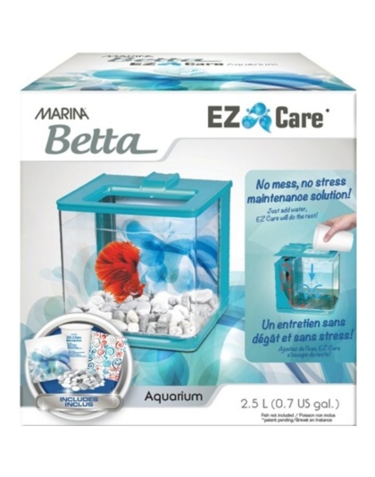 Marina Betta EZ Care Aquarium Kit - 0.07 gallon - Blue