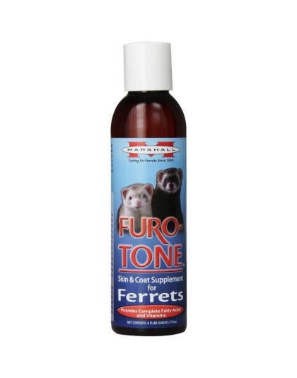 Marshall Furo-Tone Skin & Coat Supplement - Ferrets - 6 oz