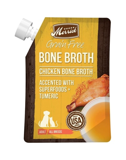 Merrick Grain Free Bone Broth Chicken Recipe - 16 oz