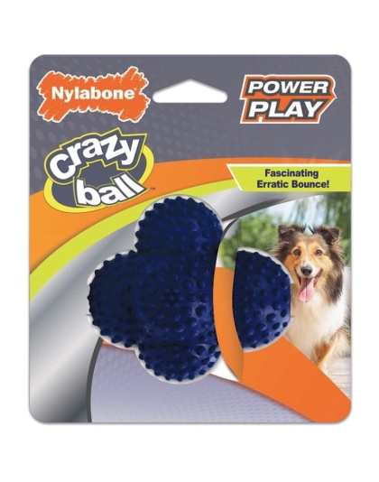 Nylabone Power Play Crazy Ball Dog Toy Large - 1 count