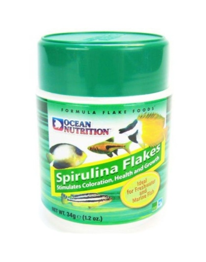 Ocean Nutrition Spirulina Flakes - 1.2 oz