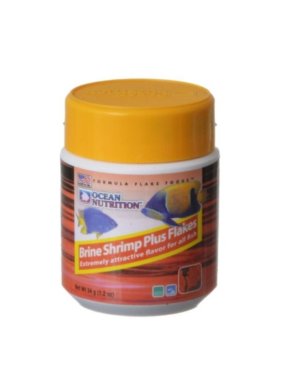 Ocean Nutrition Brine Shrimp Plus Flakes - 1 oz