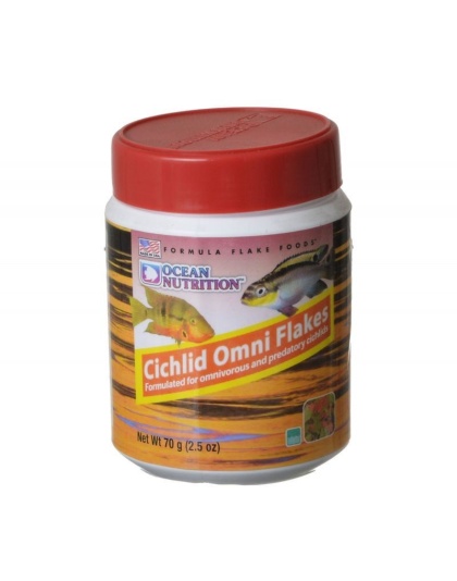 Ocean Nutrition Cichlid Omni Flakes - 2.5 oz