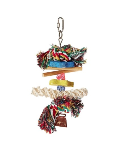 Penn Plax Bird LifeCombo Kabob Cockatiel Toy - 10in. Long