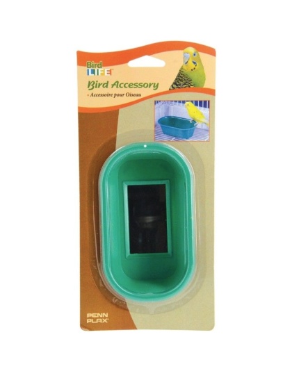 Penn Plax Bird Life Bird Bath with Mirror - 1 count