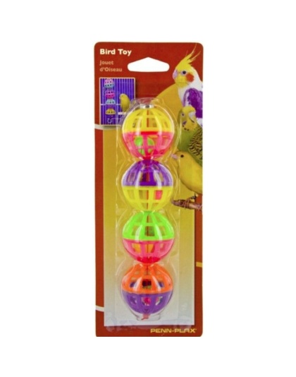 Penn Plax Lattice Ball Toy with Bells - 1 count