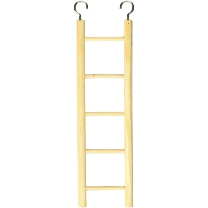 Penn Plax Natural Wooden Ladder for Birds - Small 1 count