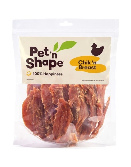 Pet 'n Shape Chik 'n Breast Dog Treats - 32 oz