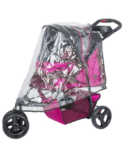 Petique Rain Cover for Pet Strollers - 1 count