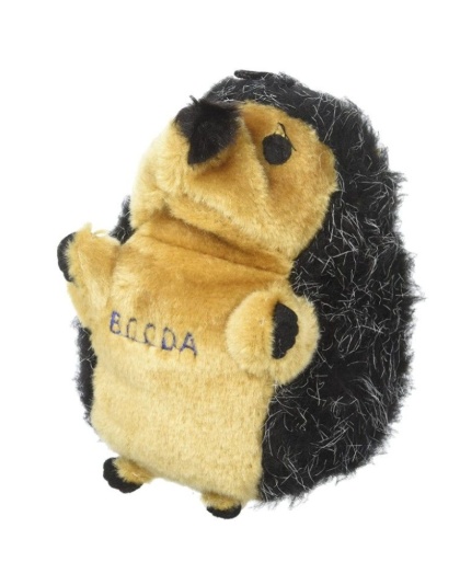 Petmate Booda Zoobilee Plush Hedgehog Dog Toy - 1 count