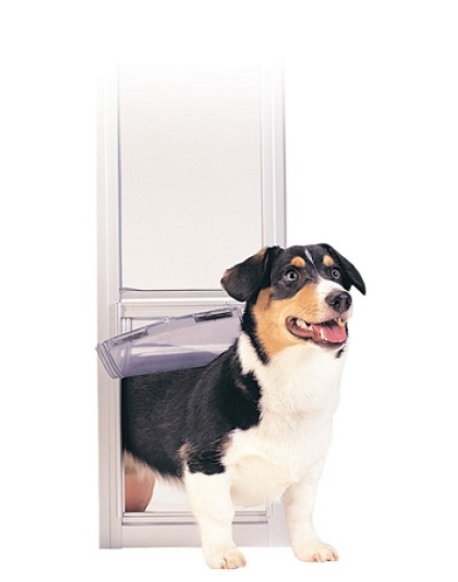 PetSafe Freedom Patio Panel Pet Door - Medium / White