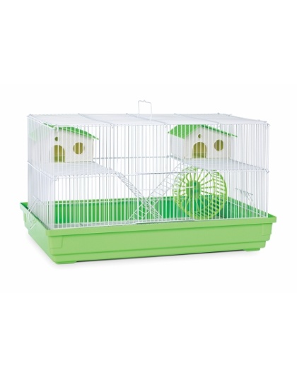 Deluxe Hamster & Gerbil Cage - Lime Green