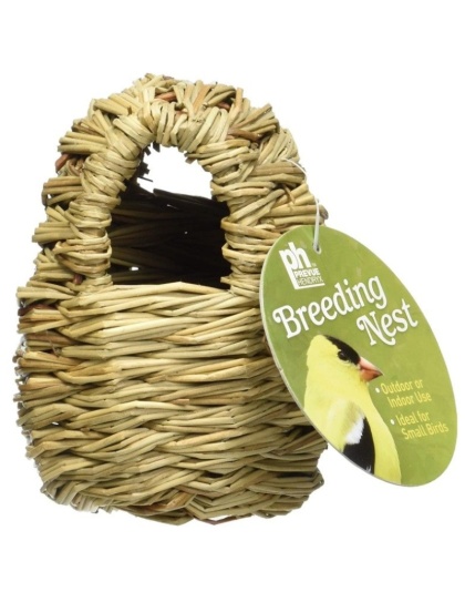 Prevue Finch All Natural Fiber Covered Twig Nest - 1 count