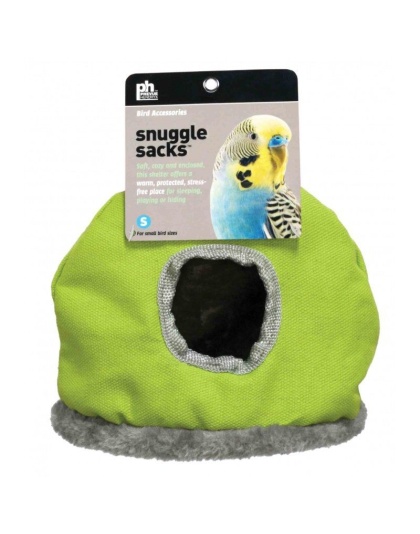 Prevue Snuggle Sack - Small - 6.25in.L x 4.5in.W x 8in.H - (Assorted Colors)