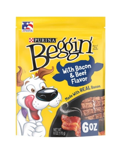 Purina Beggin' Strips - Bacon & Beef Flavor - 6 oz