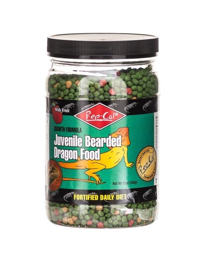 Rep Cal Juvenile Bearded Dragon Food - 12 oz