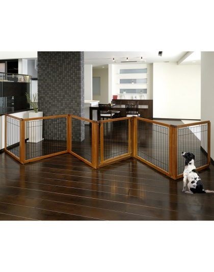 Richel Convertible Elite 6 Panel Pet Gate - Autumn Matte