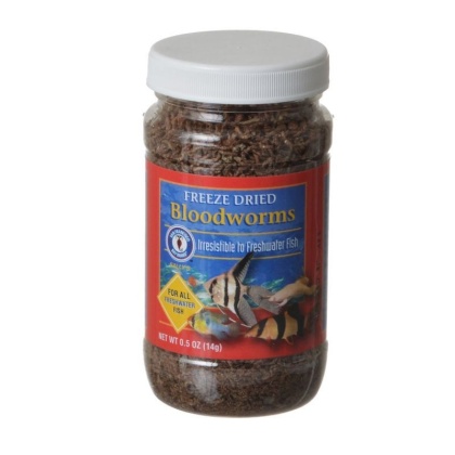 SF Bay Brands Freeze Dried Blood Worms - 0.5 oz