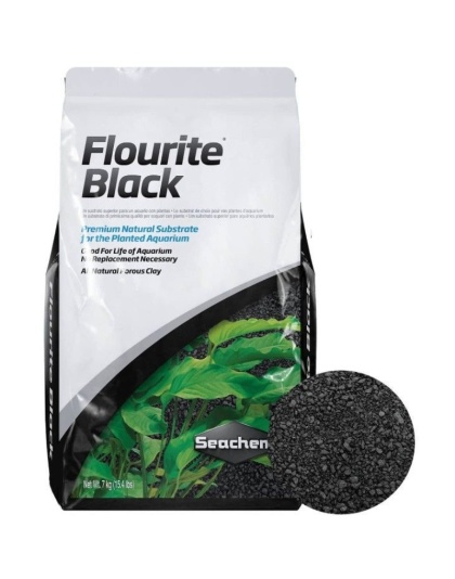 Seachem Flourite Black Aquarium Substrate - 15.4 lbs