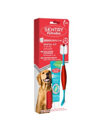 Sentry Petrodex Dental Kit for Adult Dogs - 1 count