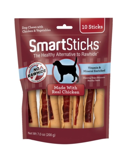 SmartBones SmartChips - Chicken & Vegetable Dog Chews - 7 oz