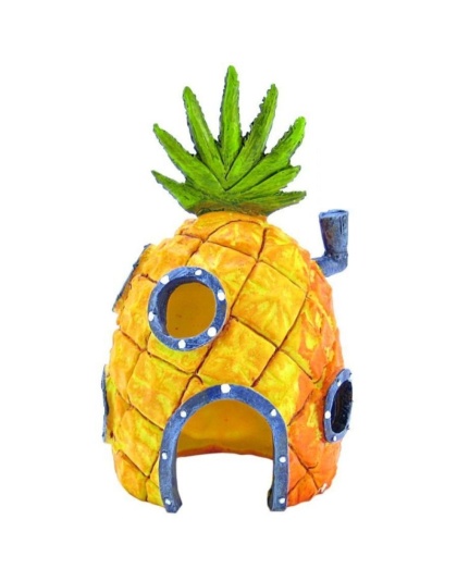 Spongebob Pineapple Home Aquarium Ornament - 6.5" Tall