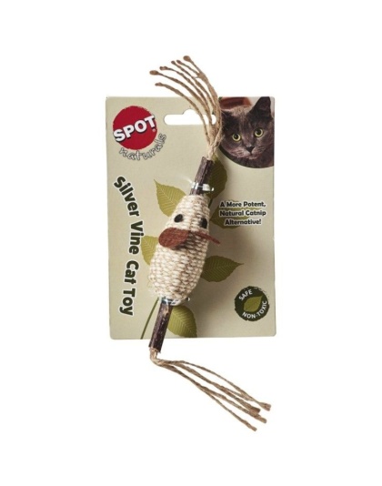 Spot Silver Vine Cord and Stick Cat Toy Assorted Styles - 1 count