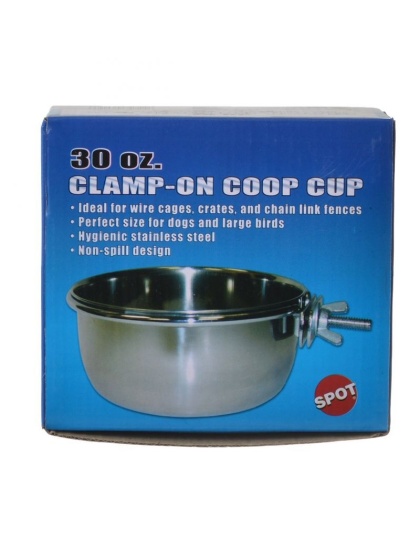 Spot Stainless Steel Coop Cup with Bolt Clamp - 30 oz