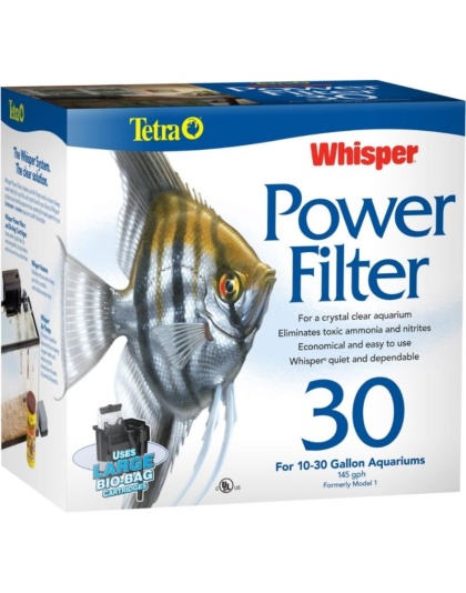 Tetra Whisper Power Filter for Aquariums - PF-30 (10-30 Gallon Aquariums)