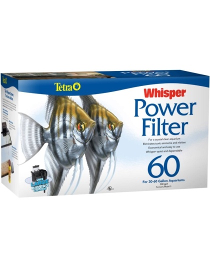 Tetra Whisper Power Filter for Aquariums - PF-60 (30-60 Gallon Aquariums)