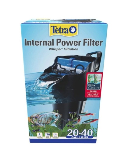 Tetra Whisper Internal Power Filter - 40i (40 Gallons)