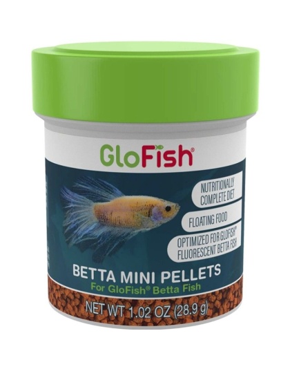 Tetra GloFish Betta Mini Pellets - 1.02 oz