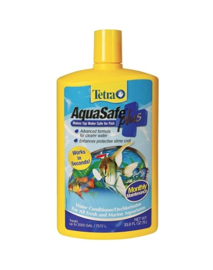 Tetra AquaSafe Plus Tap Water Conditioner - 33.8 oz