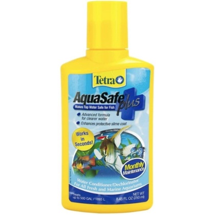 Tetra AquaSafe Plus Tap Water Conditioner - 8.4 oz