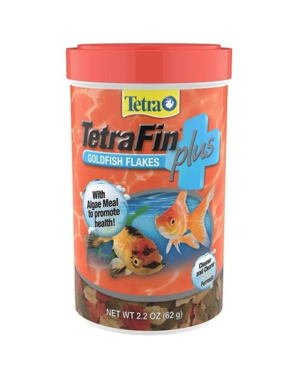 Tetra TetraFin Plus Goldfish Flakes Fish Food - 2.2 oz