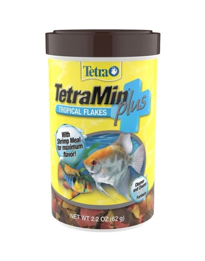 Tetra TetraMin Plus Tropical Flakes Fish Food - 2.2 oz