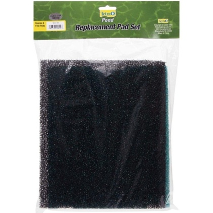 Tetra Pond Flat Box Filter Replacement Foam - 2 Pack - (11.5"L x 9"W Each)