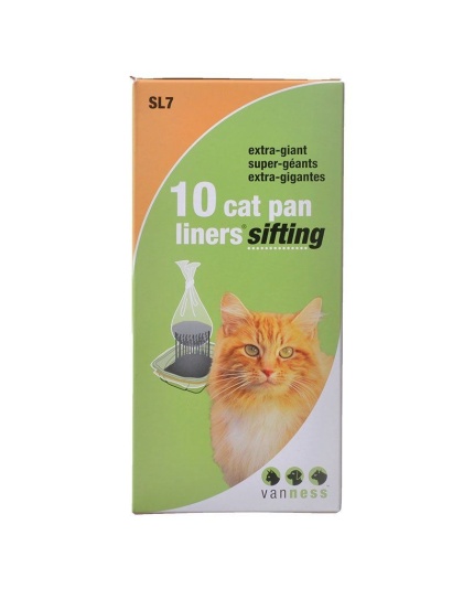 Van Ness PureNess Sifting Cat Pan Liners - Extra Giant (SL7) - 10 Pack