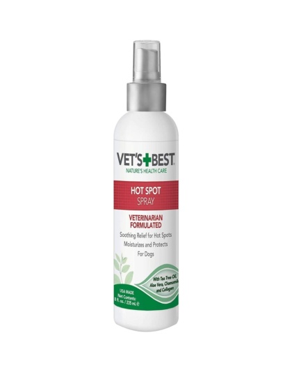 Vets Best Hot Spot Itch Relief Spray for Dogs - 8 oz