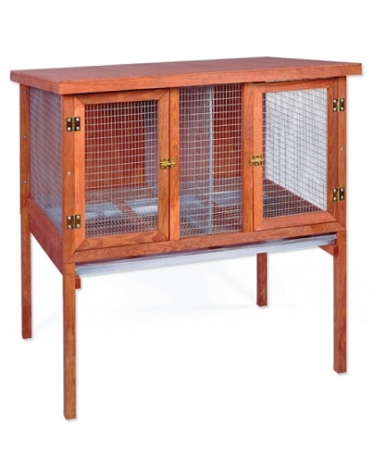 Heavy Duty Double Rabbit Hutch