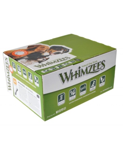 Whimzees Brushzees Medium Dental Treats - Bulk - 75 Count