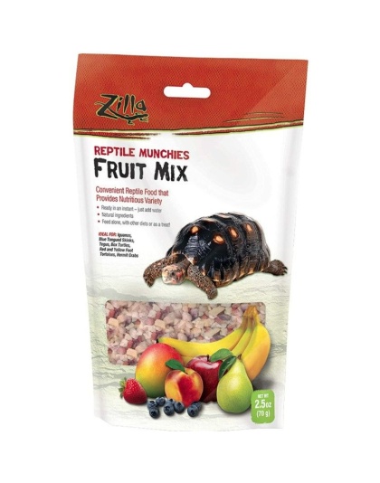 Zilla Reptile Munchies - Fruit Mix - 2.5 oz