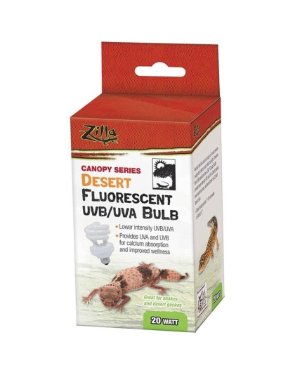 Zilla Canopy Series Desert Fluorescent UVB/UVA Bulb - 1 Count