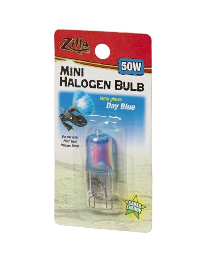 Zilla Mini Halogen Bulb - Day Blue - 50W