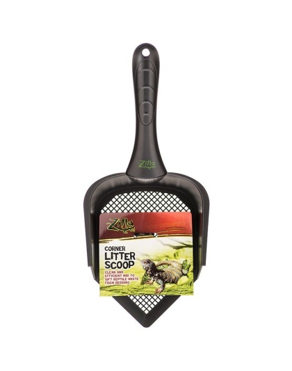 Zilla Corner Litter Scoop - Corner Litter Scoop