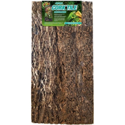 Zoo Med Natural Cork Tile Terrarium Background - 18" x 36"