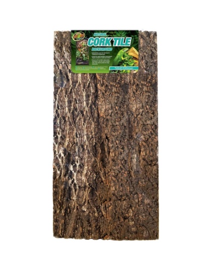 Zoo Med Natural Cork Tile Terrarium Background - 18" x 36"