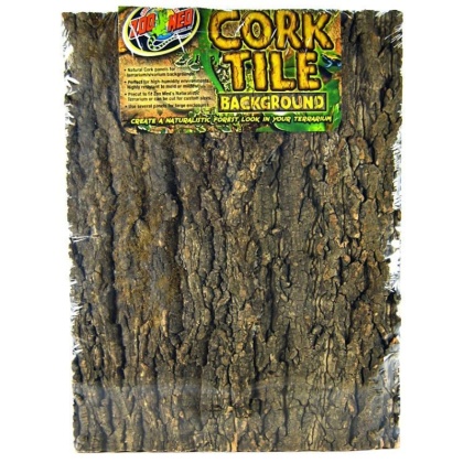 Zoo Med Natural Cork Tile Terrarium Background - X-Large (24" Long x 18" Wide)