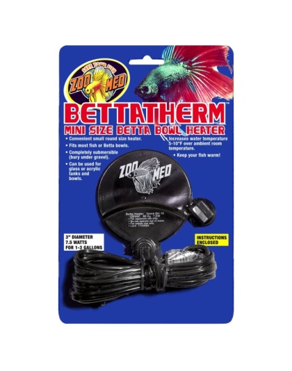 Zoo Med Aquatic Betta Therm Mini Aquarium Heater - 7.5 Watts