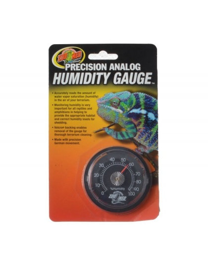 Zoo Med Precision Analog Reptile Humidity Gauge - Analog Reptile Humidity Gauge